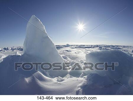 Panoramic view of a snow covered landscape, Greenland View Large Photo Image Picture - Panoramic view of a snow covered landscape, Greenland. Fotosearch