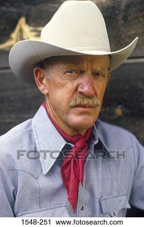 Portrait of a cowboy thinking View Large Photo Image Stock Image - Portrait of a cowboy thinking. Fotosearch