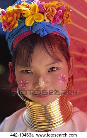 Portrait of a Karen tribal girl, Chiang Rai, Chiang Rai Province, Thailand View Large Photo Image Stock Image - Portrait of a Karen tribal girl, Chiang Rai, Chiang Rai Province, Thailand. Fotosearch