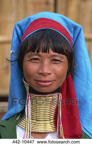 Portrait of a Karen tribal woman, Chiang Rai, Chiang Rai Province, Thailand View Large Photo Image Stock Photo - Portrait of a Karen tribal woman, Chiang Rai, Chiang Rai Province, Thailand. Fotosearch