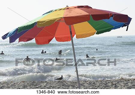 Tourists swimming in the sea, Florida, USA View Large Photo Image Stock Image - Tourists swimming in the sea, Florida, USA. Fotosearch
