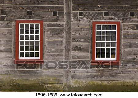 Two windows of a house, Indian Trade Shop and Dispensary, Fort Vancouver National Historic Site, Washington State, USA View Large Photo Image Stock Photo - Two windows of a house, Indian Trade Shop and Dispensary, Fort Vancouver National Historic Site, Washington State, USA. Fotosearch
