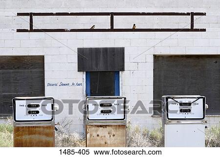 Abandoned gas station in a desert, Winnemucca, Nevada, USA View Large Photo Image Stock Photography - Abandoned gas station in a desert, Winnemucca, Nevada, USA. Fotosearch