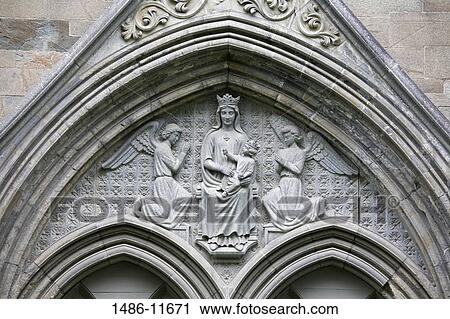 Architectural details of a cathedral, Nidaros Cathedral, Trondheim, Trondelag County, Trondelag, Norway View Large Photo Image Stock Image - Architectural details of a cathedral, Nidaros Cathedral, Trondheim, Trondelag County, Trondelag, Norway. Fotosearch