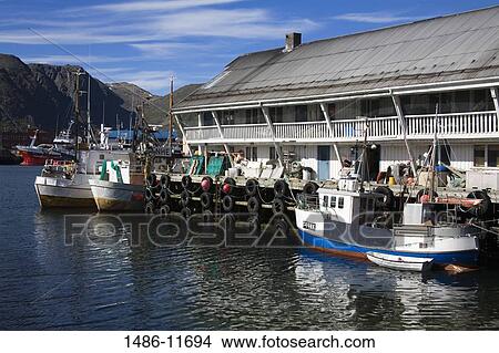 Boats moored at a port, Honningsvag Port, Honningsvag, Mageroya Island, Nordkapp, Finnmark County, Norway View Large Photo Image Picture - Boats moored at a port, Honningsvag Port, Honningsvag, Mageroya Island, Nordkapp, Finnmark County, Norway. Fotosearch