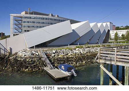 Buildings at the waterfront, Polaria Museum, Tromso, Toms County, Nord-Norge, Norway View Large Photo Image Stock Image - Buildings at the waterfront, Polaria Museum, Tromso, Toms County, Nord-Norge, Norway. Fotosearch