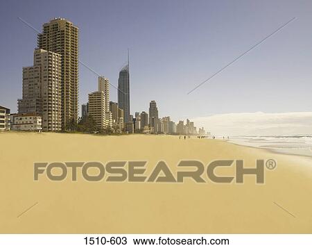 Buildings at the waterfront, Surfers Paradise, Gold Coast, Queensland, Australia View Large Photo Image Stock Image - Buildings at the waterfront, Surfers Paradise, Gold Coast, Queensland, Australia. Fotosearch