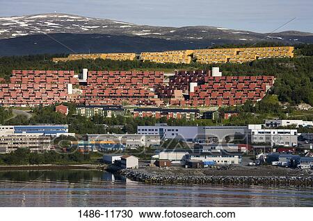 Buildings at the waterfront, Tromso, Toms County, Nord-Norge, Norway View Large Photo Image Stock Image - Buildings at the waterfront, Tromso, Toms County, Nord-Norge, Norway. Fotosearch