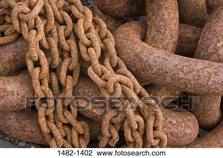 chain, day, outdoors, old, obsolete, metal, connection View Large Photo Image Stock Image - chain, day, outdoors, old, obsolete, metal, connection. Fotosearch