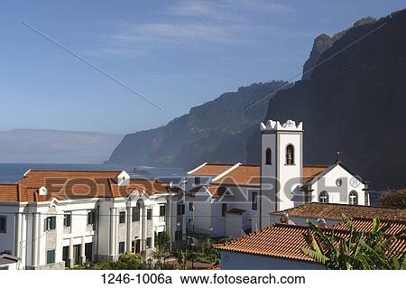 Church at the coast, Ponta Delgada, Sao Vicente, Madeira, Portugal View Large Photo Image Stock Image - Church at the coast, Ponta Delgada, Sao Vicente, Madeira, Portugal. Fotosearch