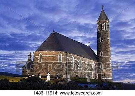 Church in a cemetery, Dunlewy Church, Dunlewy, County Donegal, Ulster Province, Ireland View Large Photo Image Picture - Church in a cemetery, Dunlewy Church, Dunlewy, County Donegal, Ulster Province, Ireland. Fotosearch