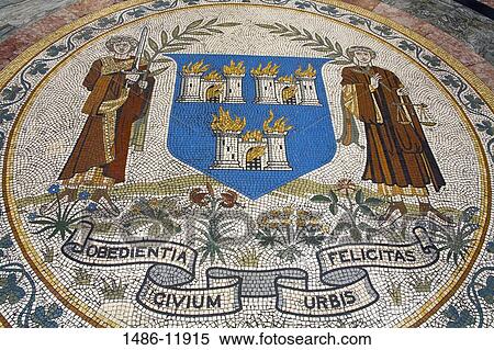 Close-up of the coat of arms of Dublin city, County Dublin, Ireland View Large Photo Image Stock Photography - Close-up of the coat of arms of Dublin city, County Dublin, Ireland. Fotosearch