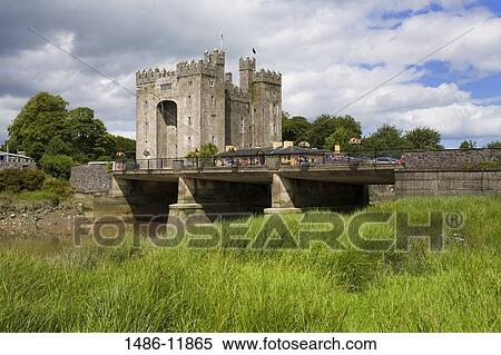 Clouds over a castle, Bunratty Castle, Bunratty, County Clare, Munster Province, Republic of Ireland View Large Photo Image Stock Photography - Clouds over a castle, Bunratty Castle, Bunratty, County Clare, Munster Province, Republic of Ireland. Fotosearch