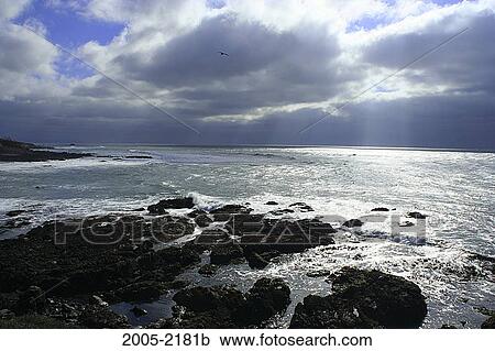 Clouds over the ocean, Cambria, San Luis Obispo County, California, USA View Large Photo Image Stock Image - Clouds over the ocean, Cambria, San Luis Obispo County, California, USA. Fotosearch