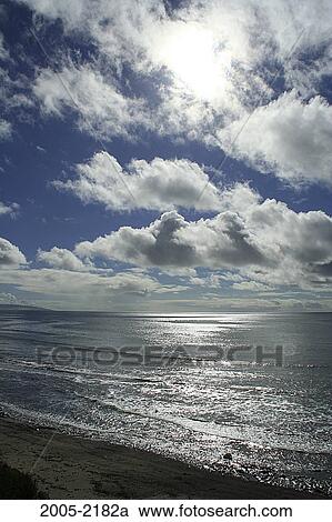 Clouds over the ocean, Cambria, San Luis Obispo County, California, USA View Large Photo Image Stock Image - Clouds over the ocean, Cambria, San Luis Obispo County, California, USA. Fotosearch