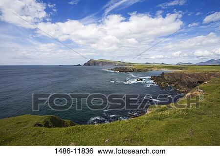 Clouds over the sea, Clogher Head, Dingle Peninsula, County Kerry, Munster Province, Republic of Ireland View Large Photo Image Stock Photograph - Clouds over the sea, Clogher Head, Dingle Peninsula, County Kerry, Munster Province, Republic of Ireland. Fotosearch