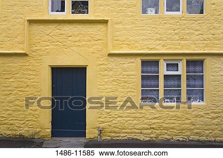 Facade of a house, Lacock, Wiltshire, England View Large Photo Image Stock Photography - Facade of a house, Lacock, Wiltshire, England. Fotosearch