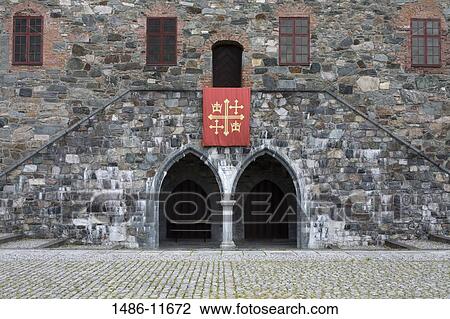 Facade of a museum, National Army Museum, Archbishop's Palace, Trondheim, Trondelag County, Trondelag, Norway View Large Photo Image Stock Image - Facade of a museum, National Army Museum, Archbishop's Palace, Trondheim, Trondelag County, Trondelag, Norway. Fotosearch