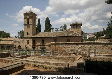 Facade of a palace, Alhambra, Granada, Andalusia, Spain View Large Photo Image Stock Image - Facade of a palace, Alhambra, Granada, Andalusia, Spain. Fotosearch