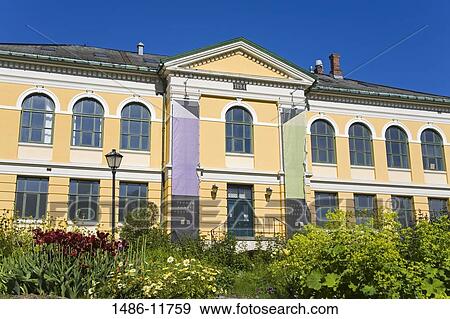 Facade of an art museum, Gallery Of Contemporary Art, Tromso, Toms County, Nord-Norge, Norway View Large Photo Image Stock Photo - Facade of an art museum, Gallery Of Contemporary Art, Tromso, Toms County, Nord-Norge, Norway. Fotosearch