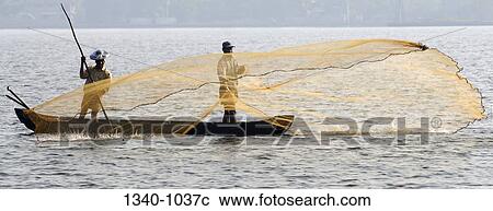 Fisherman fishing in a lagoon, Kerala Backwaters, Cherai, Ernakulam District, Kerala, India View Large Photo Image Stock Image - Fisherman fishing in a lagoon, Kerala Backwaters, Cherai, Ernakulam District, Kerala, India. Fotosearch