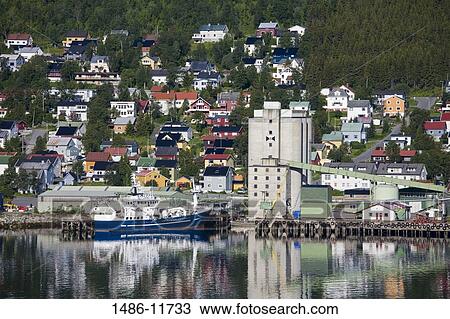 Fishing trawler at a commercial dock, Tromso, Toms County, Nord-Norge, Norway View Large Photo Image Stock Image - Fishing trawler at a commercial dock, Tromso, Toms County, Nord-Norge, Norway. Fotosearch