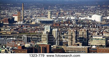 High angle view of a cityscape, Boston, Suffolk County, Massachusetts, USA View Large Photo Image Stock Photo - High angle view of a cityscape, Boston, Suffolk County, Massachusetts, USA. Fotosearch