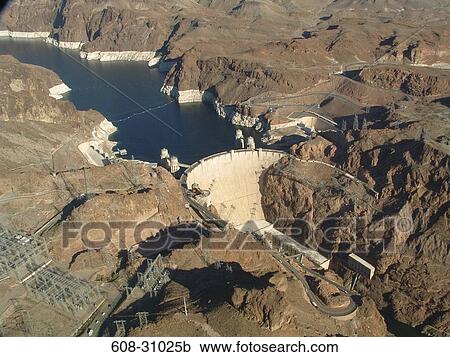 High angle view of a dam, Hoover Dam, Arizona Nevada Border, USA View Large Photo Image Stock Image - High angle view of a dam, Hoover Dam, Arizona Nevada Border, USA. Fotosearch