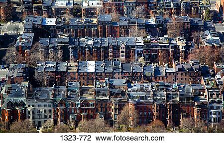 High angle view of buildings in a city, Boston, Suffolk County, Massachusetts, USA View Large Photo Image Stock Image - High angle view of buildings in a city, Boston, Suffolk County, Massachusetts, USA. Fotosearch