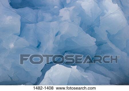 Stock Photo - ice, blue, day, cold, island, outdoors, nature. Fotosearch