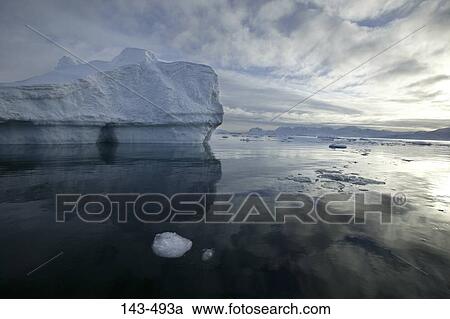 Iceberg in water, Sermilik Fjord, Greenland View Large Photo Image Stock Image - Iceberg in water, Sermilik Fjord, Greenland. Fotosearch