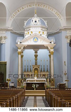 Interiors of a church, St. Patrick's Cathedral, Waterford, County Waterford, Munster Province, Republic of Ireland View Large Photo Image Stock Photograph - Interiors of a church, St. Patrick's Cathedral, Waterford, County Waterford, Munster Province, Republic of Ireland. Fotosearch