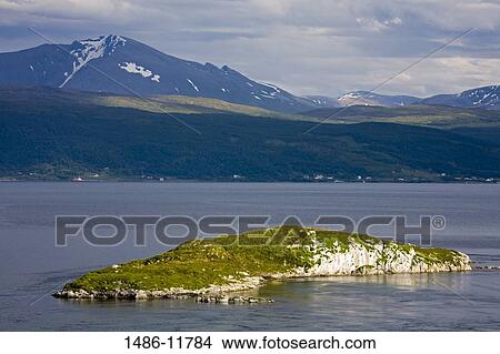 Island in the sea, Kvalsundet, Tromso, Toms County, Nord-Norge, Norway View Large Photo Image Picture - Island in the sea, Kvalsundet, Tromso, Toms County, Nord-Norge, Norway. Fotosearch