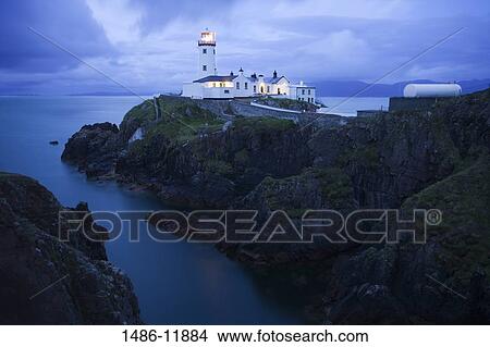Lighthouse on a cliff, Fanad Head Lighthouse, County Donegal, Ulster Province, Ireland View Large Photo Image Picture - Lighthouse on a cliff, Fanad Head Lighthouse, County Donegal, Ulster Province, Ireland. Fotosearch