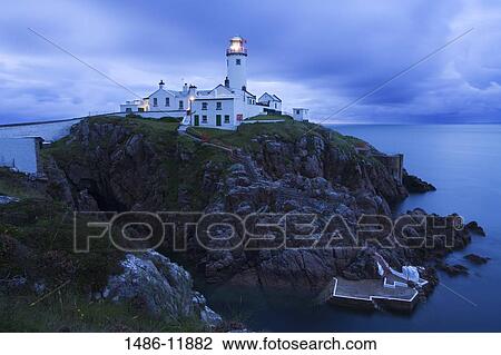 Lighthouse on a cliff, Fanad Head Lighthouse, County Donegal, Ulster Province, Ireland View Large Photo Image Stock Image - Lighthouse on a cliff, Fanad Head Lighthouse, County Donegal, Ulster Province, Ireland. Fotosearch