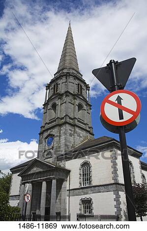 Stock Photo - Low angle view of a cathedral, Waterford, County Waterford, Munster Province, Republic of Ireland. Fotosearch