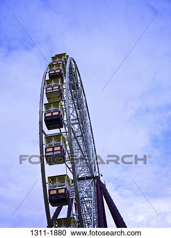 Low angle view of a ferris wheel, Melbourne Park, Melbourne, Victoria, Australia View Large Photo Image Stock Image - Low angle view of a ferris wheel, Melbourne Park, Melbourne, Victoria, Australia. Fotosearch