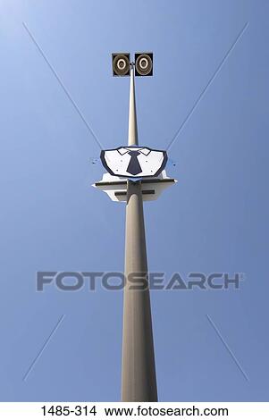 Picture - Low angle view of a lamppost, Primm, Clark County, Nevada, USA. Fotosearch
