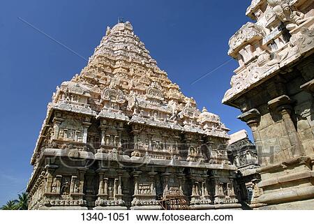 Low angle view of a temple, Brihadeeswarar Temple, Gangaikonda Cholapuram, Tamil Nadu, India View Large Photo Image Stock Image - Low angle view of a temple, Brihadeeswarar Temple, Gangaikonda Cholapuram, Tamil Nadu, India. Fotosearch