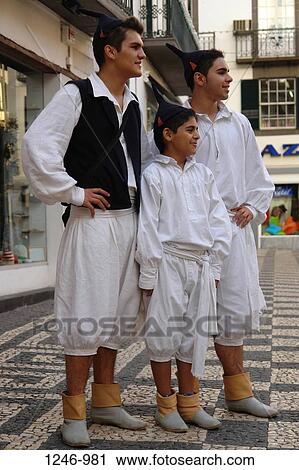 Members of a Gaula folklore Group in traditional garb, Funchal, Madeira, Portugal View Large Photo Image Stock Image - Members of a Gaula folklore Group in traditional garb, Funchal, Madeira, Portugal. Fotosearch