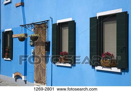 Potted plants on the windows of a house, Venice, Veneto, Italy View Large Photo Image Stock Image - Potted plants on the windows of a house, Venice, Veneto, Italy. Fotosearch
