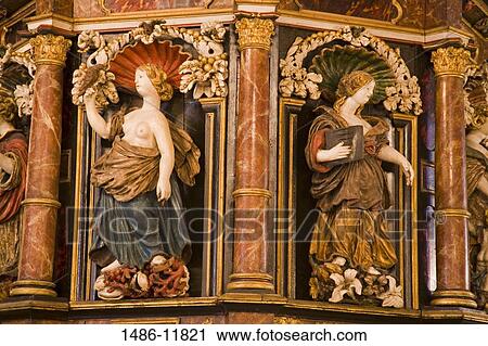 Pulpit details in a church, St. Mary's Church, Bryggen, Bergen, Hordaland County, Norway View Large Photo Image Stock Image - Pulpit details in a church, St. Mary's Church, Bryggen, Bergen, Hordaland County, Norway. Fotosearch