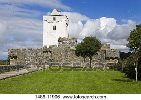 Ruins of a castle, Doe Castle, Creeslough, County Donegal, Ulster Province, Ireland View Large Photo Image Stock Photograph - Ruins of a castle, Doe Castle, Creeslough, County Donegal, Ulster Province, Ireland. Fotosearch