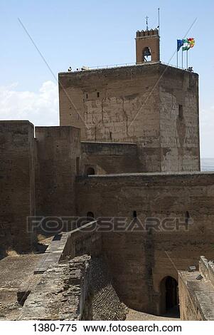 Ruins of a palace, Alhambra, Granada, Andalusia, Spain View Large Photo Image Stock Photography - Ruins of a palace, Alhambra, Granada, Andalusia, Spain. Fotosearch
