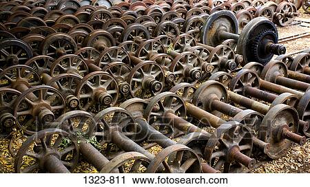 Rusty wheels on railroad track, Dire Dawa, Harar, Ethiopia View Large Photo Image Stock Image - Rusty wheels on railroad track, Dire Dawa, Harar, Ethiopia. Fotosearch