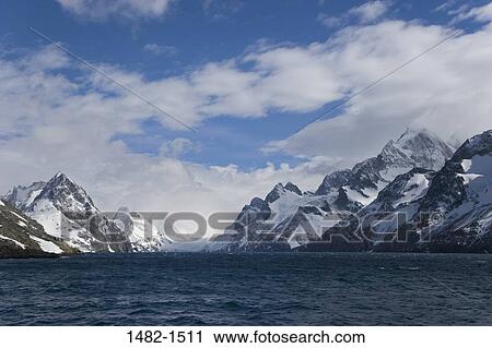 sky, snow, water, cloud, sea, mountain, day View Large Photo Image Stock Image - sky, snow, water, cloud, sea, mountain, day. Fotosearch
