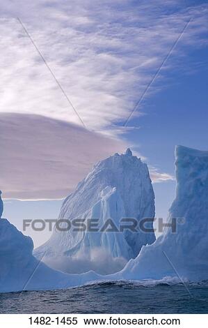 Stock Photography - sky, white, water, cloud, sea, ocean, ice. Fotosearch