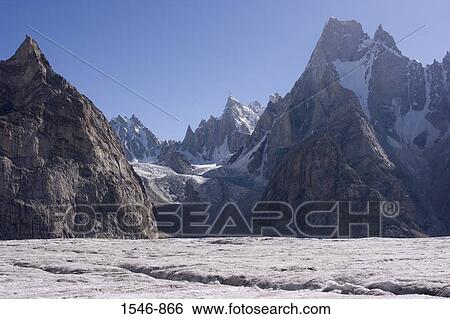 Snow on mountains, Biafo Glacier, Karakoram Range, Pakistan View Large Photo Image Stock Photograph - Snow on mountains, Biafo Glacier, Karakoram Range, Pakistan. Fotosearch