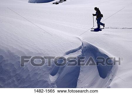 Stock Photography - snow, shadow, sunlight, day, covering, cold, outdoors. Fotosearch