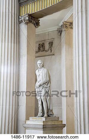 Statue of Thomas Davis in a city hall, Dublin City Hall, Dublin, County Dublin, Ireland View Large Photo Image Stock Photo - Statue of Thomas Davis in a city hall, Dublin City Hall, Dublin, County Dublin, Ireland. Fotosearch